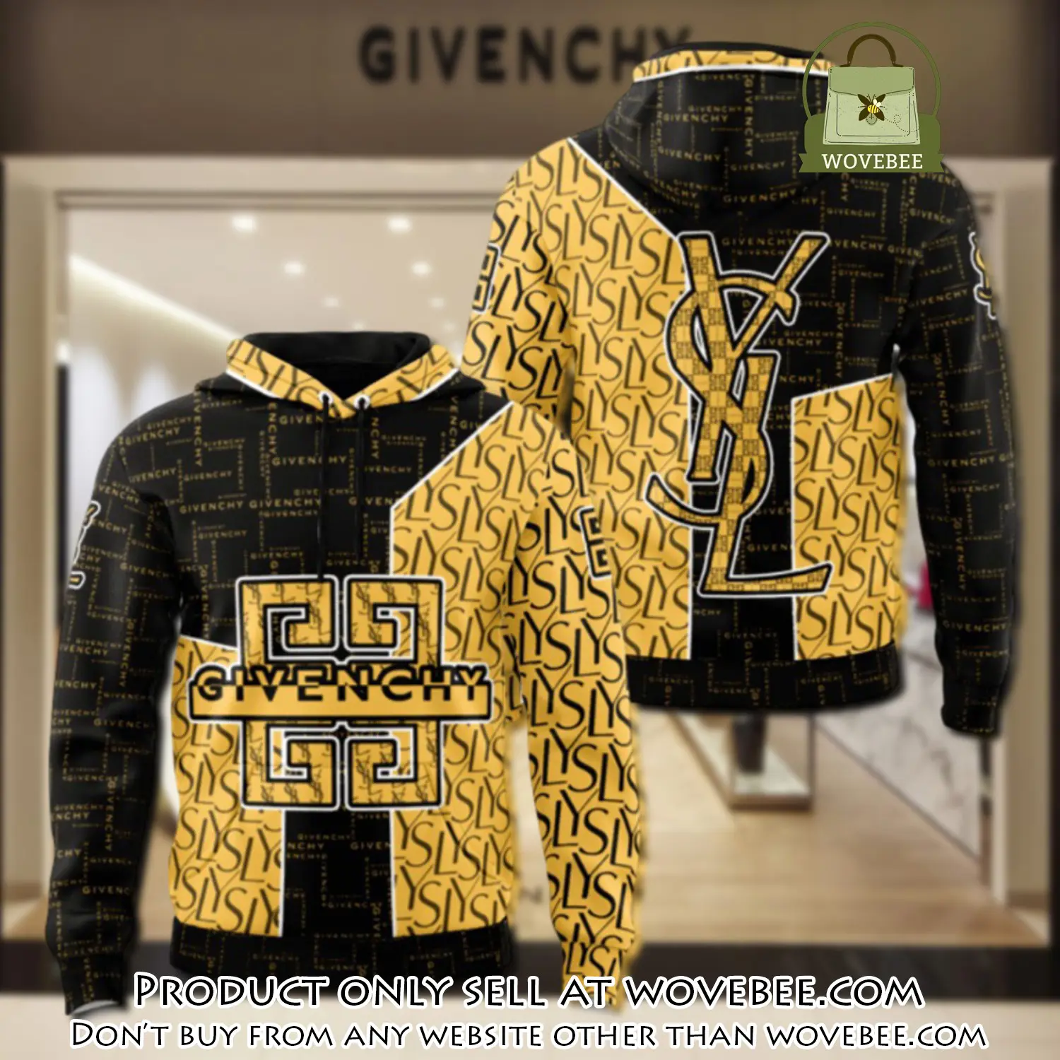 Givenchy yves saint laurent unisex hoodie luxury brand gifts  jh2291 wvb5807895